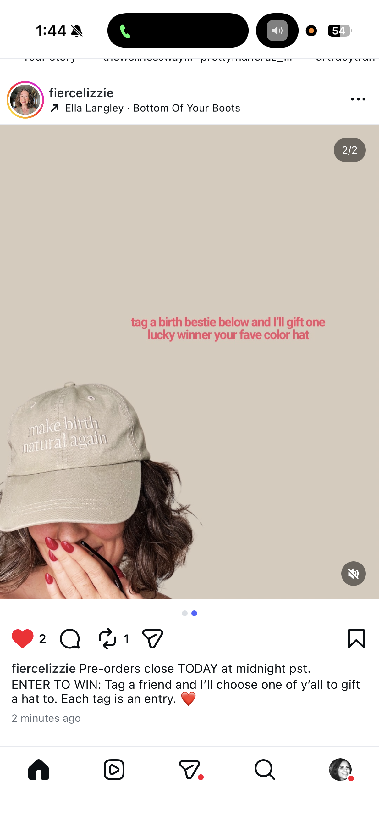 Make Birth Natural Again Dad Hats - Fierce Lizzie/The Unmedicated Girlies