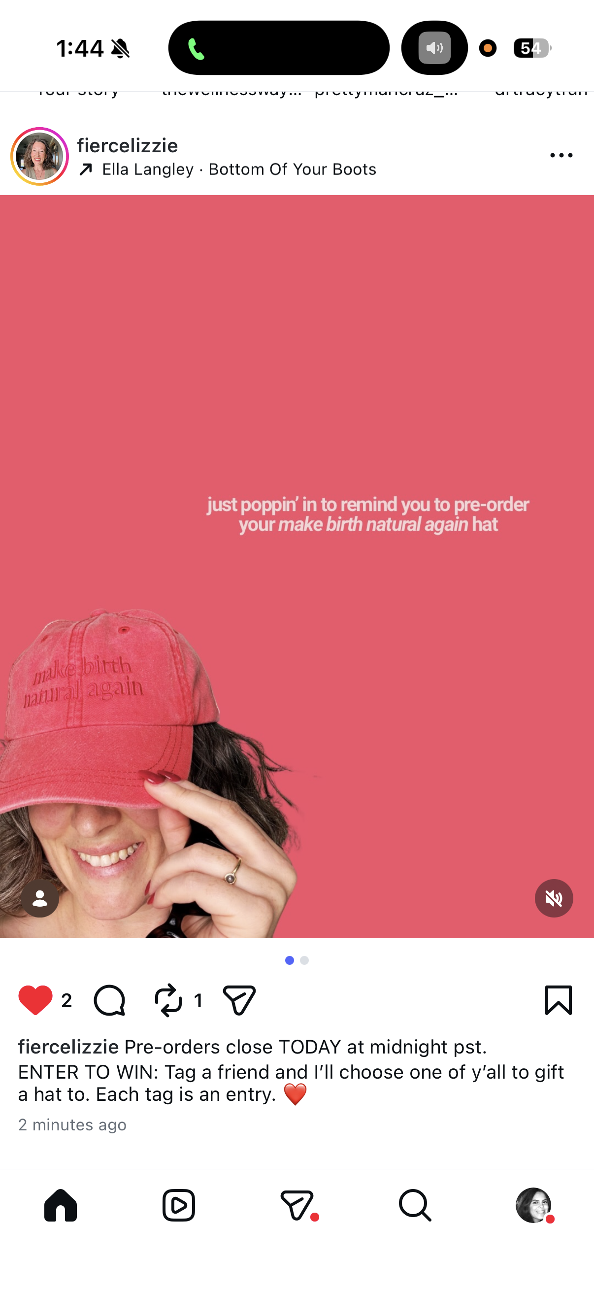 Make Birth Natural Again Dad Hats - Fierce Lizzie/The Unmedicated Girlies